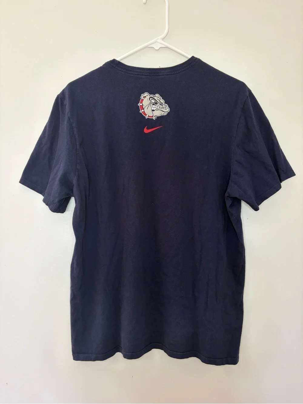 Nike Gonzaga Bulldogs United We Zag Graphic T-Shirt Men’s L Navy